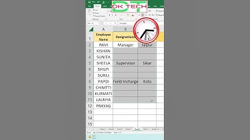 how to fill blank cells post wise #shorts #exceltricks #exceltips #viral