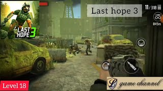 last hope 3 android gameplay | zombie defense & shooting | l game channel | android & ios gameplay screenshot 5