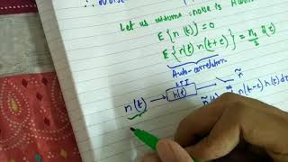 Matched filter(cont...) with Derivation.