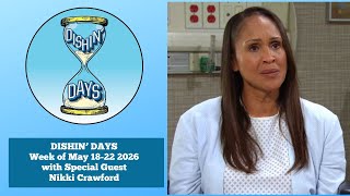 NIkki Crawford (Lexie Carver) guests on Dishin' Days week of May 18-22, 2026