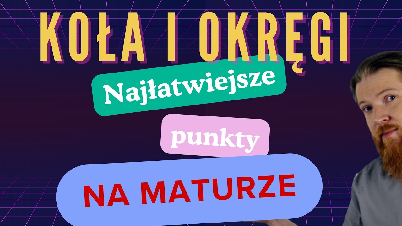 Sprawdzian Z Działu Człwiek Oxford Matura Trainer Koła i okręgi zadania MATURA PODSTAWOWA PEWNIAK planimetria cz.6 - YouTube