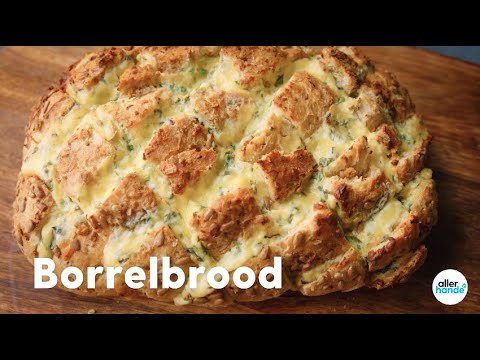 Video: Gebakte Brood Met Kaas En Knoffel
