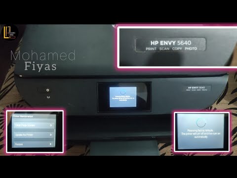 How to fix Hp envy 5640, 5660, 7640,5740, 8040, cleaning print heads