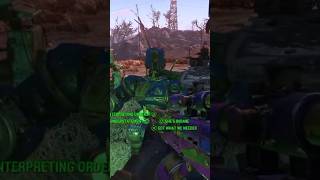 Rudest Robot Ever￼ |Fallout 4 #gaming #fallout #games