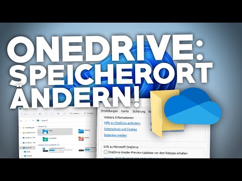 Onedrive: SPEICHERORT ÄNDERN! | Tutorial | PC/Handy/Mac | Deutsch | 2022