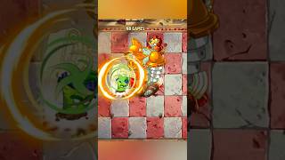 PvZ2 Epic Power Up: 8 Fire Plant vs Gladiator Gargantuar Zombie