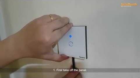 Unresponsive Touch Panel Fix - Sonoff Touch EU