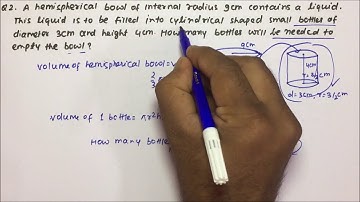 Hemisphere - Volume & Surface area | Part-1/3 | Mensuration | Part-32 | Pratik Shrivastava