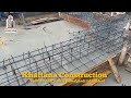🏗️ Khatana Construction 🏗️Steel work in progress on an 8 Marla plot 💪