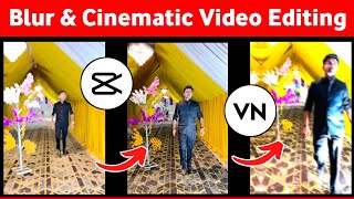 Blur Effect Video Kaise Banaye | Blur video kaise banaye/blur effect video editing | Capcut Editing