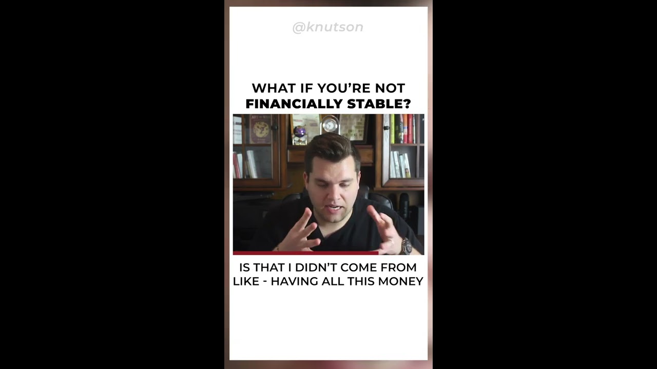 What If You're Not Financially Stable? YouTube