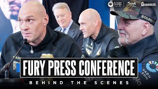 Tyson Fury Behind The Scenes in Morecambe | All the things you did NOT see from his Usyk media day
