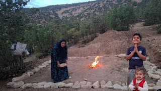 Homeless mother begins building her dream shelter to survive harsh winter