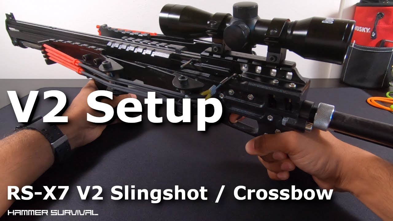 RS-X7 V2 Slingshot / Crossbow