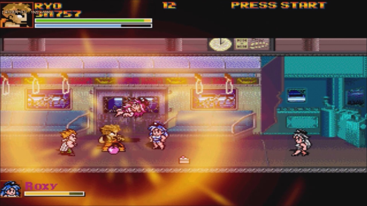 마이티 파이널 파이트 F   넌 누구냐 모드 2 료 플레이Mighty Final Fight F   Who are you Mode 2 Ryo play