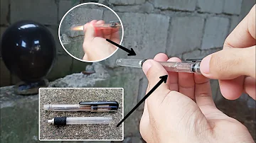 How to make homemade powerful mini pen gun that shoot bbs at home easily