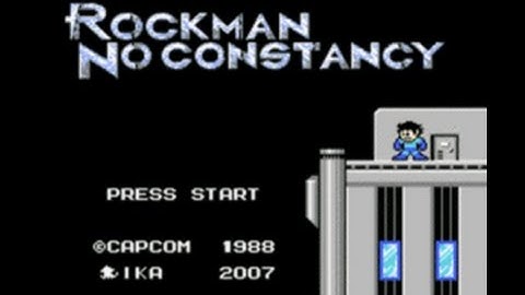 Mega Man / Rockman No Constancy - NES Hack Gameplay - Part 2 / 2