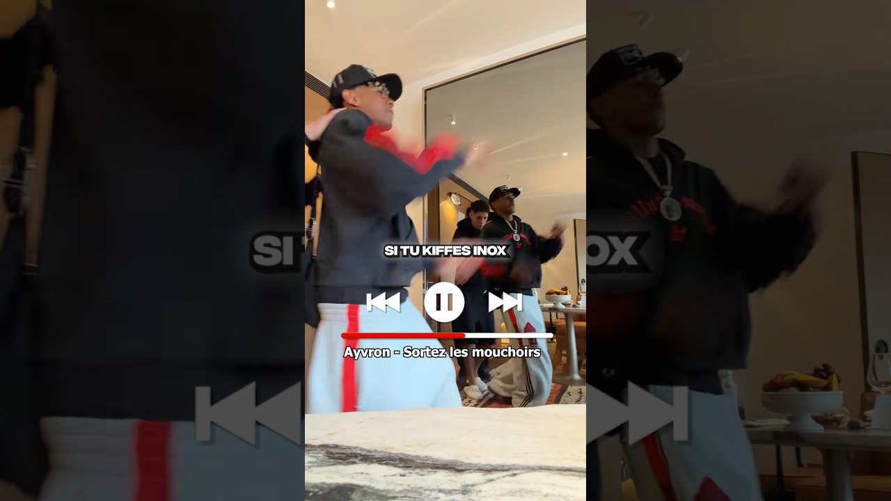 LAMINE YAMAL DANSE SUR UNE MUSIQUE D’INOXTAG SUR TIKTOK ? 😨 #shorts #inoxtag #lamineyamal #tiktok