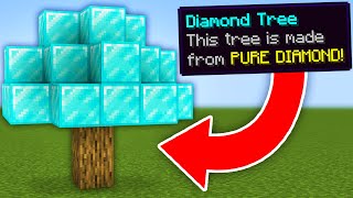 Minecraft, But There Are Custom Trees...