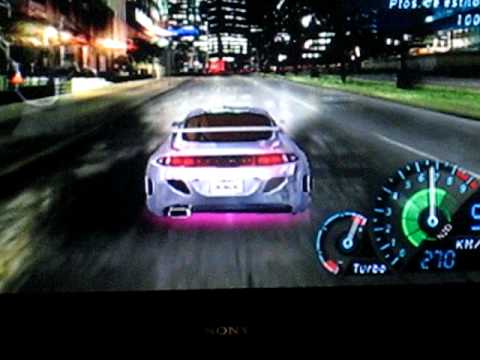 Need For Speed Underground 1 Aome Y Athena Eclipse Vs Eddie Skyline Modo Dificil Ps2 - 