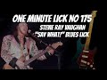 One Minute Lick No. 175 Stevie Ray Vaughan "Say What!" Blues Lick
