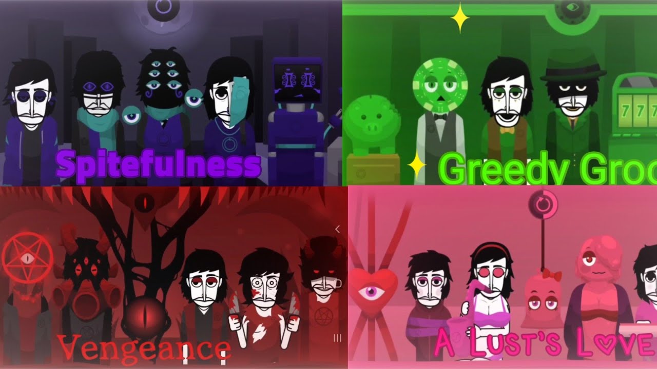 The Seven Deadly Sins (Part 1) | All Of My Sinbox Mixes! (V1-V4)