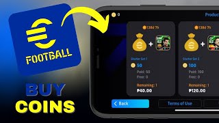 How To Buy eFootBall Coins in eFootBall Mobile in SECONDS! screenshot 4