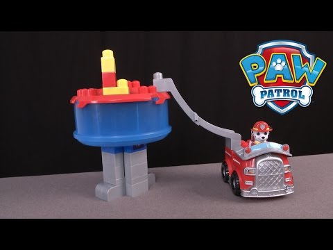 paw patrol mega bloks lookout tower