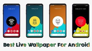 Best Live Wallpaper for Android | Touch Circle Live Wallpaper  | By Technical Pic 2019 screenshot 4