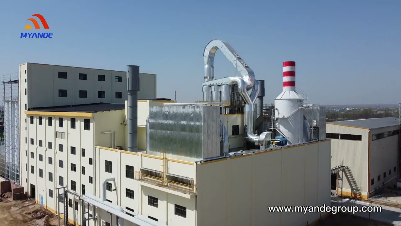 500 Tons Per Day Wheat Starch Production Line Supplied By Myande Group