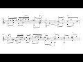 Sergey Rudnev: Ragtime Friendship, for Guitar (Score video)