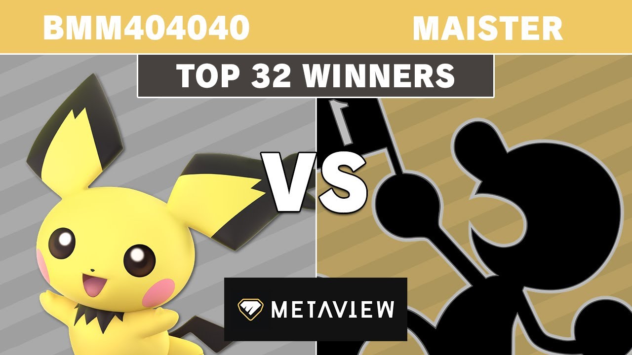 Get Clipped #13 - Bmm404040 (Pichu) Vs. SSG | Maister (Mr. Game & Watch) - Top 32 Winners Side