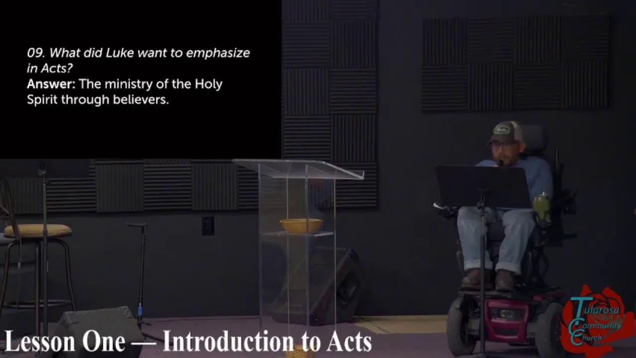 Acts: The Holy Spirit At Work