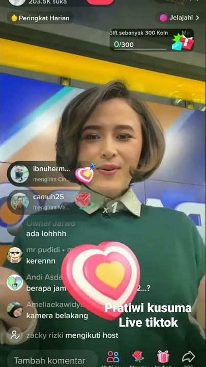 Presenter Pratiwi kusuma live tiktok #indosiar #shorts #live #patroliindosiar #jumat