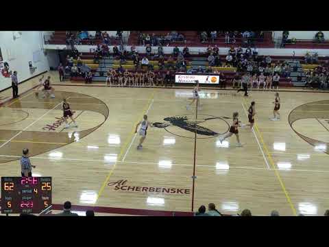 Kenmare High School vs Powers Lake High School Womens Varsity Basketball
