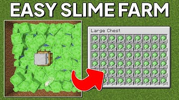 Minecraft Slime Farm 1.21.8