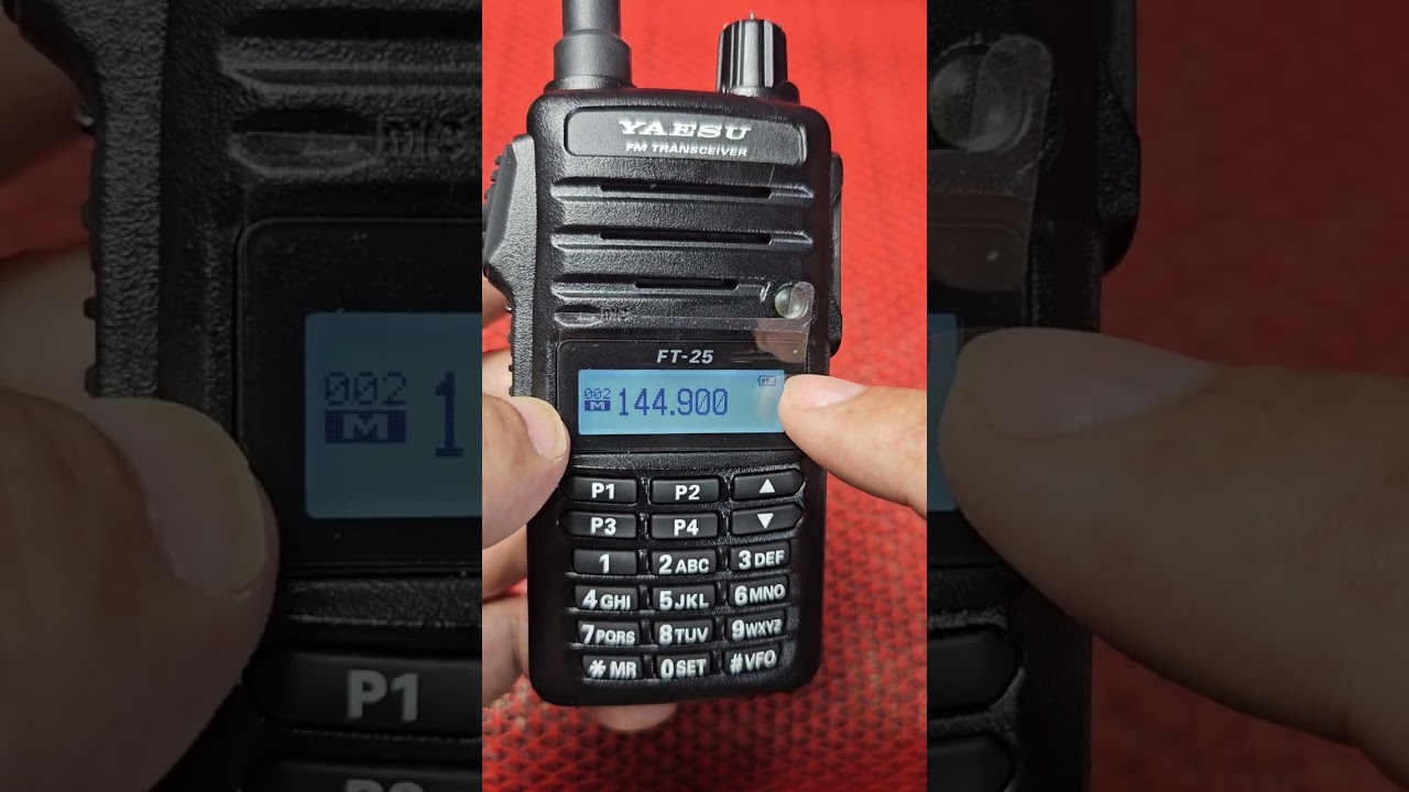 วิธีปรับแบนด์วิช Bandwidth  Yaesu FT25