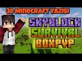 Minecraft 3D Yazılar nasıl yapılır? / BlockBench Minecraft Title Generator.
