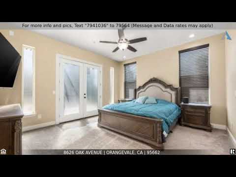 8626 Oak Avenue, Orangevale, CA home video tour