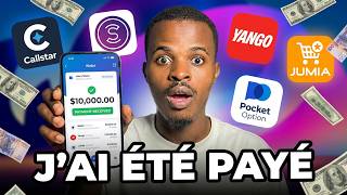 5 Applications Mobiles Rentables En 2026 Jai Été Payé Preuves À Lécran