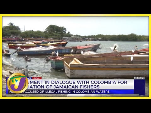 34 Jamaican Fishers Accused of Illegal Fishing in Colombian Waters | TVJ News