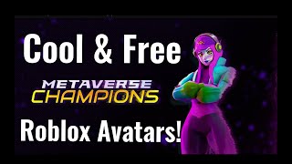 COOL + FREE METAVERSE CHAMPIONS AVATAR IDEAS (ROBLOX)