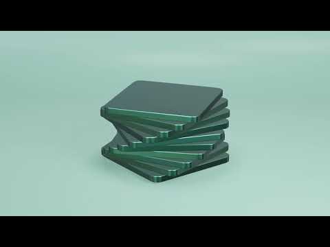 3D Animation | Satisfying Rotating Cube
