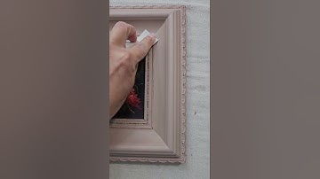 Thrift Flip on a picture frame makeover