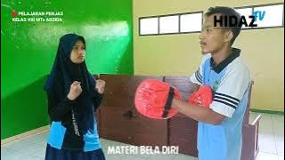 Aktivitas Santri •• Beladiri Siswa Kelas VIII MTs Adzkia | Pondok Pesantren Al Hidayah Cisadap