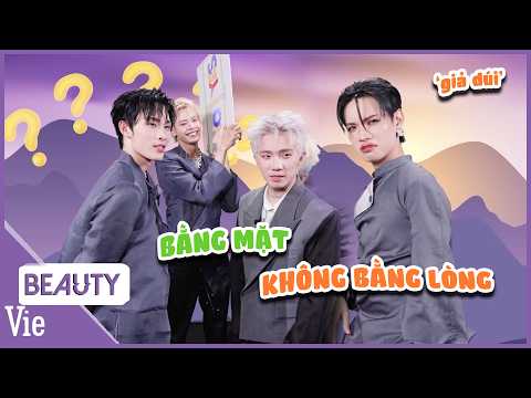 4 FACES 1000 WORDS - Wren Evans, CoolKid, DANGHONGHAI, Phap Kieu "clash" right in the game | THSH