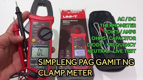 UNI-T Clamp Meter Testing | How to use | Step by Step Guide | Tutorial | Local Electrician