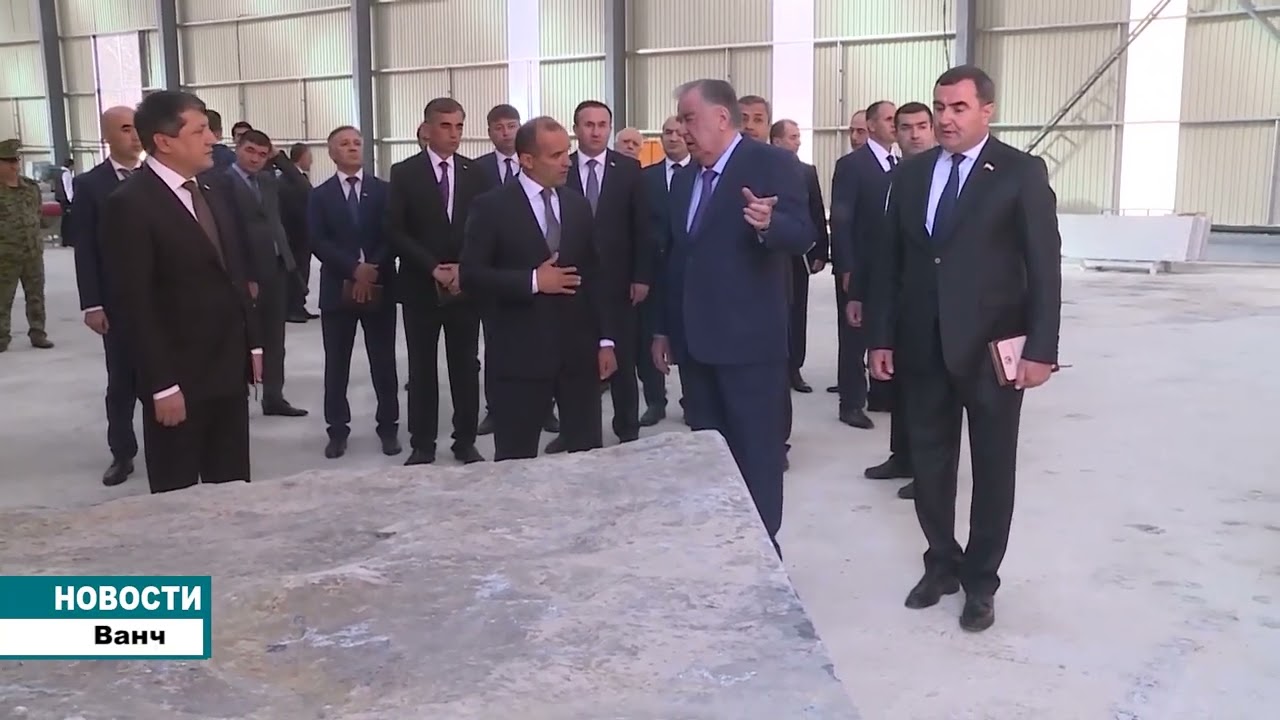 Президент ввел в эксплуатацию предприятия ЗАО «Мармар Стоун».