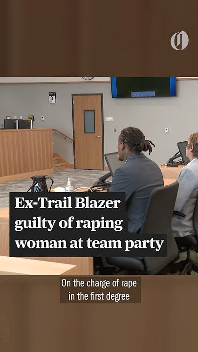 Ex-Trail Blazer guilty of raping woman at team party
