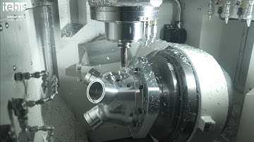 Auf engstem Raum hocheffizient & sicher: Kompressor 5-achsig simultan fertigen | Tebis CNC-Simulator